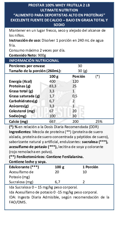 prostar2lb8142 info