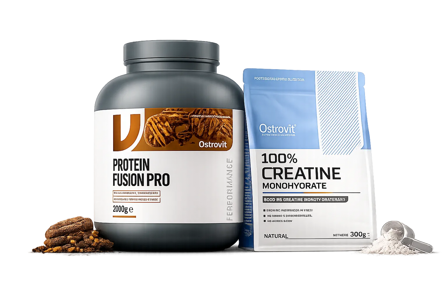 Pack Volumen  Proteína Fusión Pro + Creatina Monohidratada
